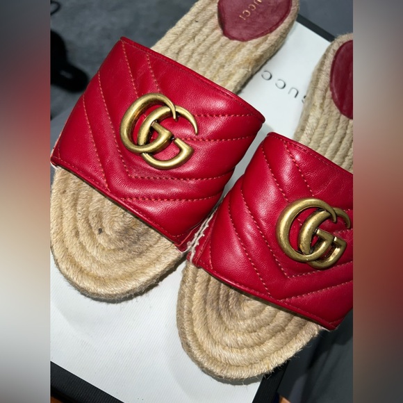 Gucci GG Marmont Espadrille - Picture 4 of 16